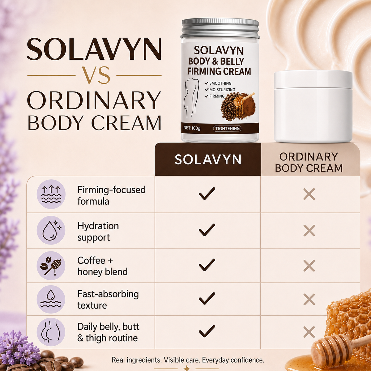 SOLAVYN Firming Butt & Thigh Cream