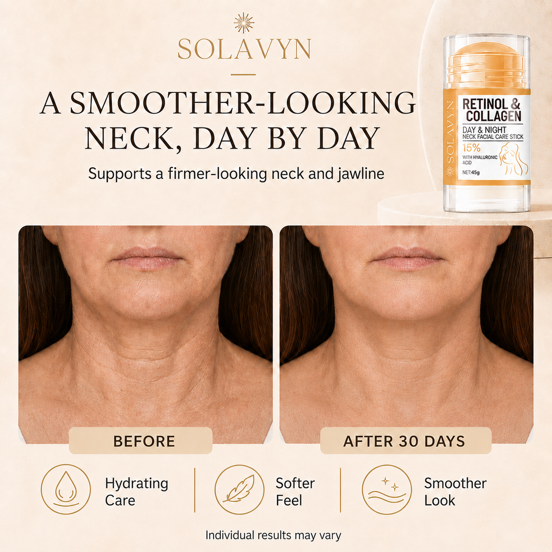 SOLAVYN Renewal Neck & Décolletage Cream