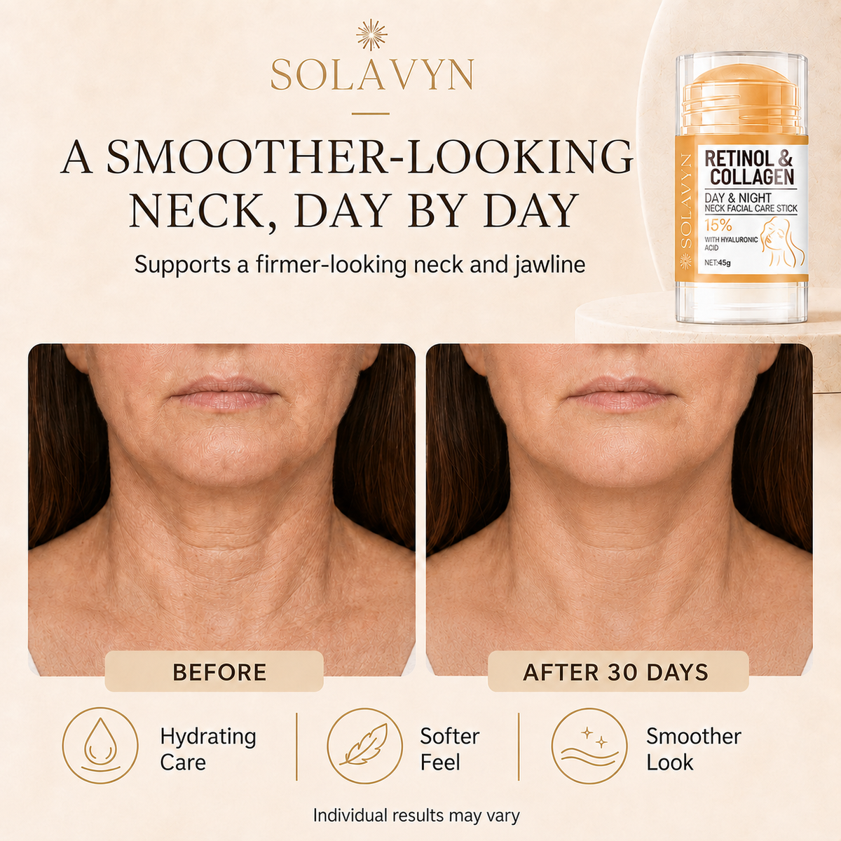 SOLAVYN Renewal Neck & Décolletage Cream