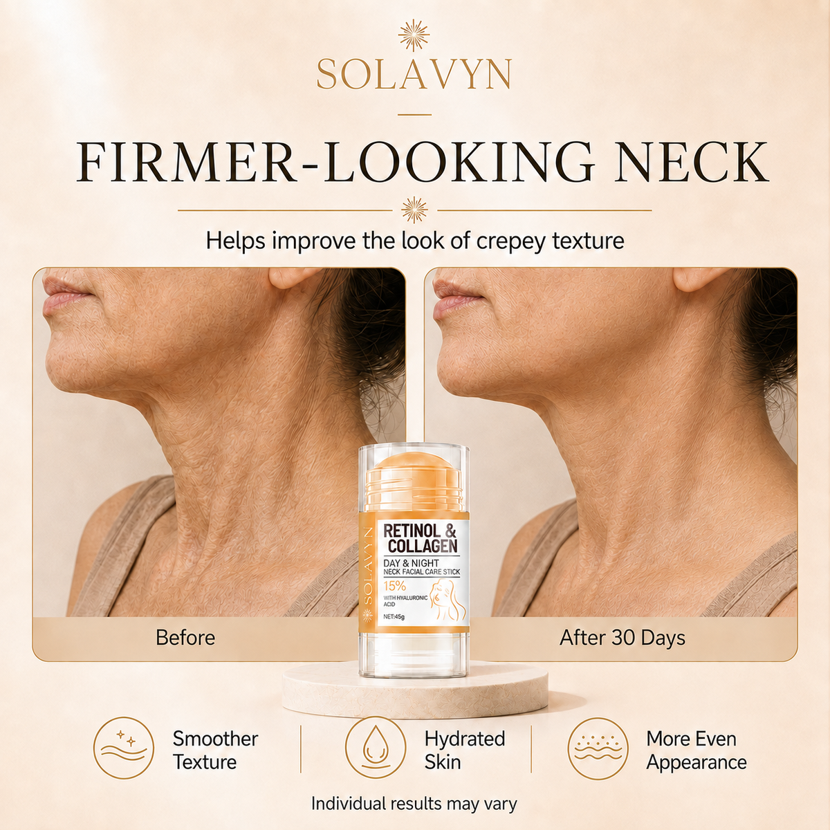 SOLAVYN Renewal Neck & Décolletage Cream