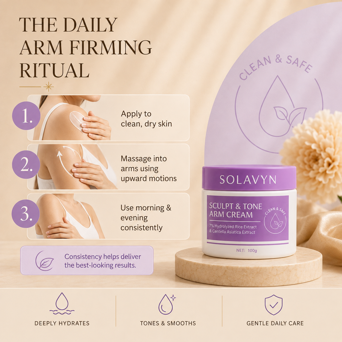 SOLAVYN Sculpt & Tone Arm Cream