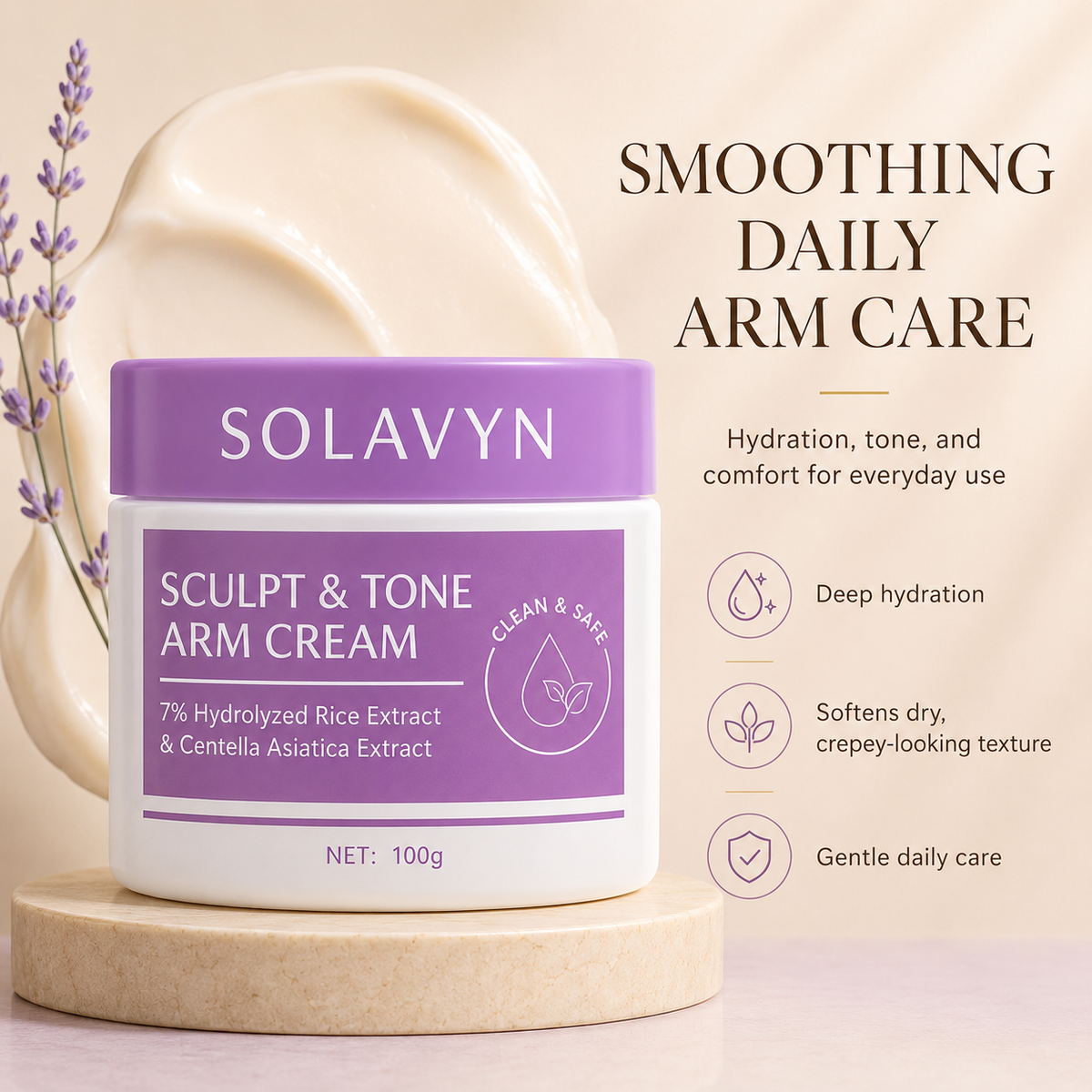 SOLAVYN Sculpt & Tone Arm Cream