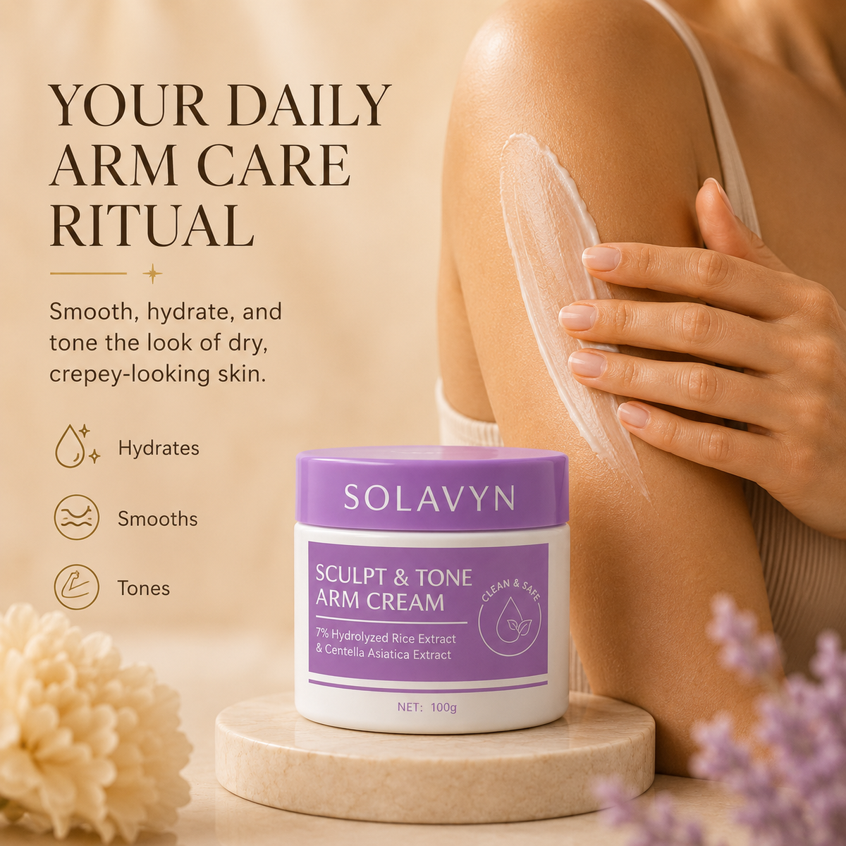 SOLAVYN Sculpt & Tone Arm Cream