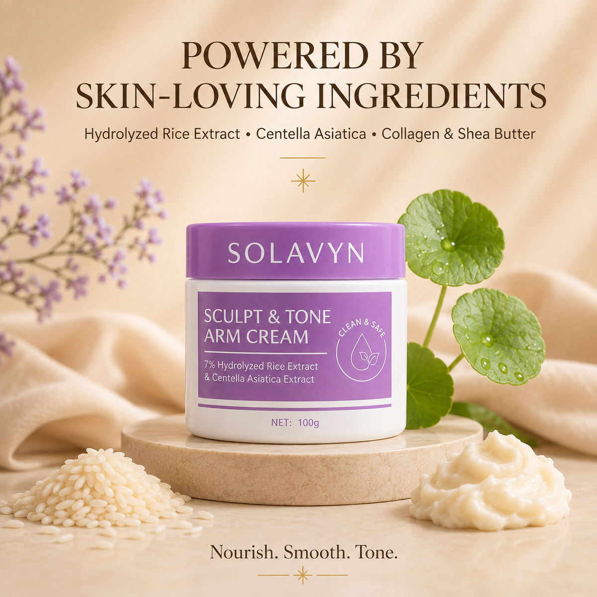 SOLAVYN Sculpt & Tone Arm Cream