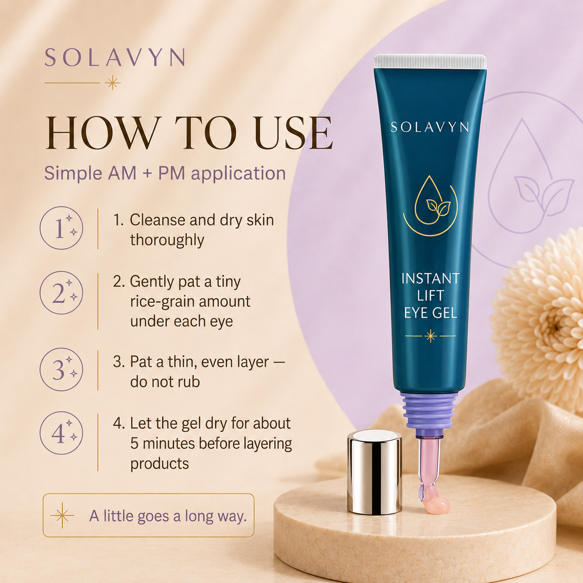 SOLAVYN Caffeine Firming Eye Gel