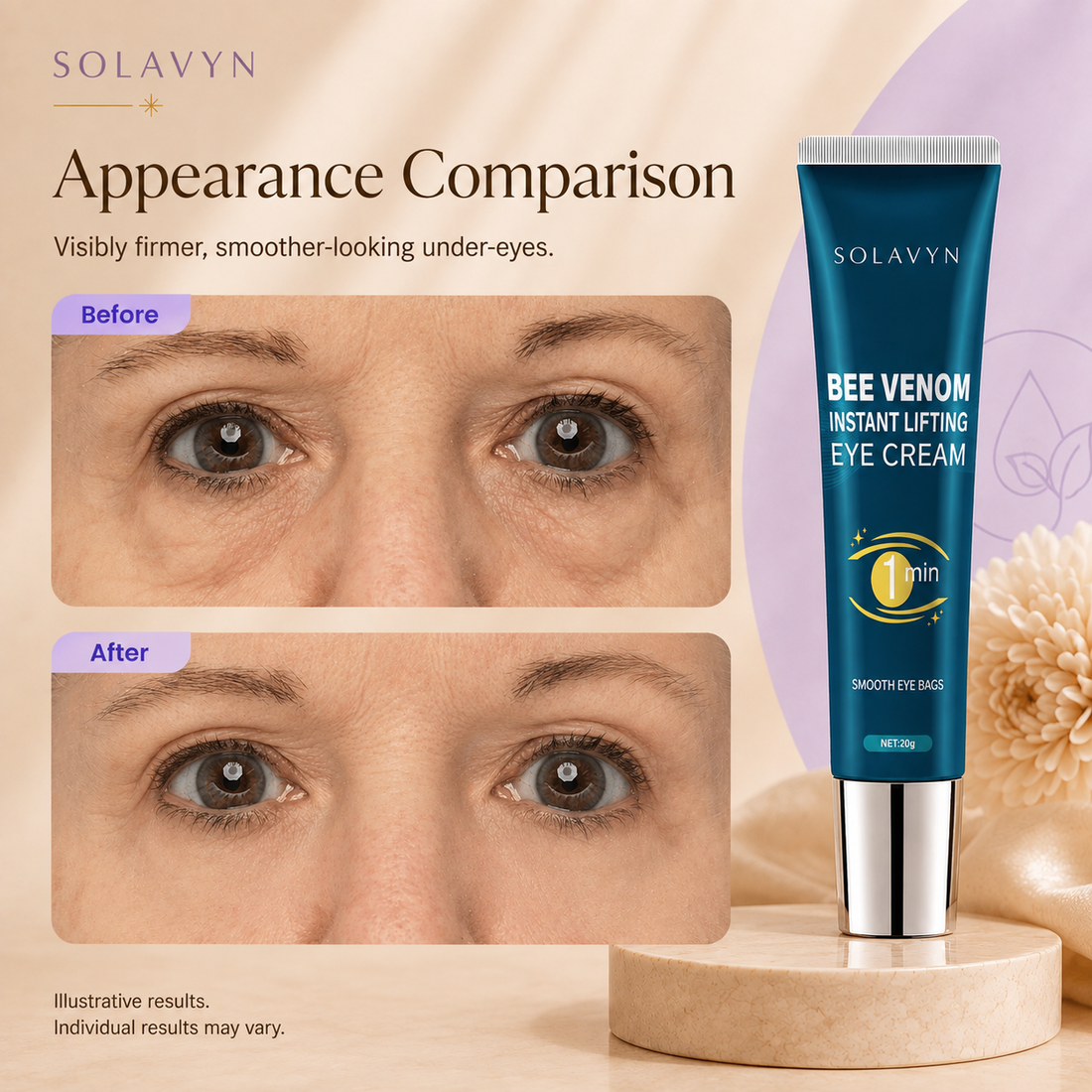 SOLAVYN Caffeine Firming Eye Gel