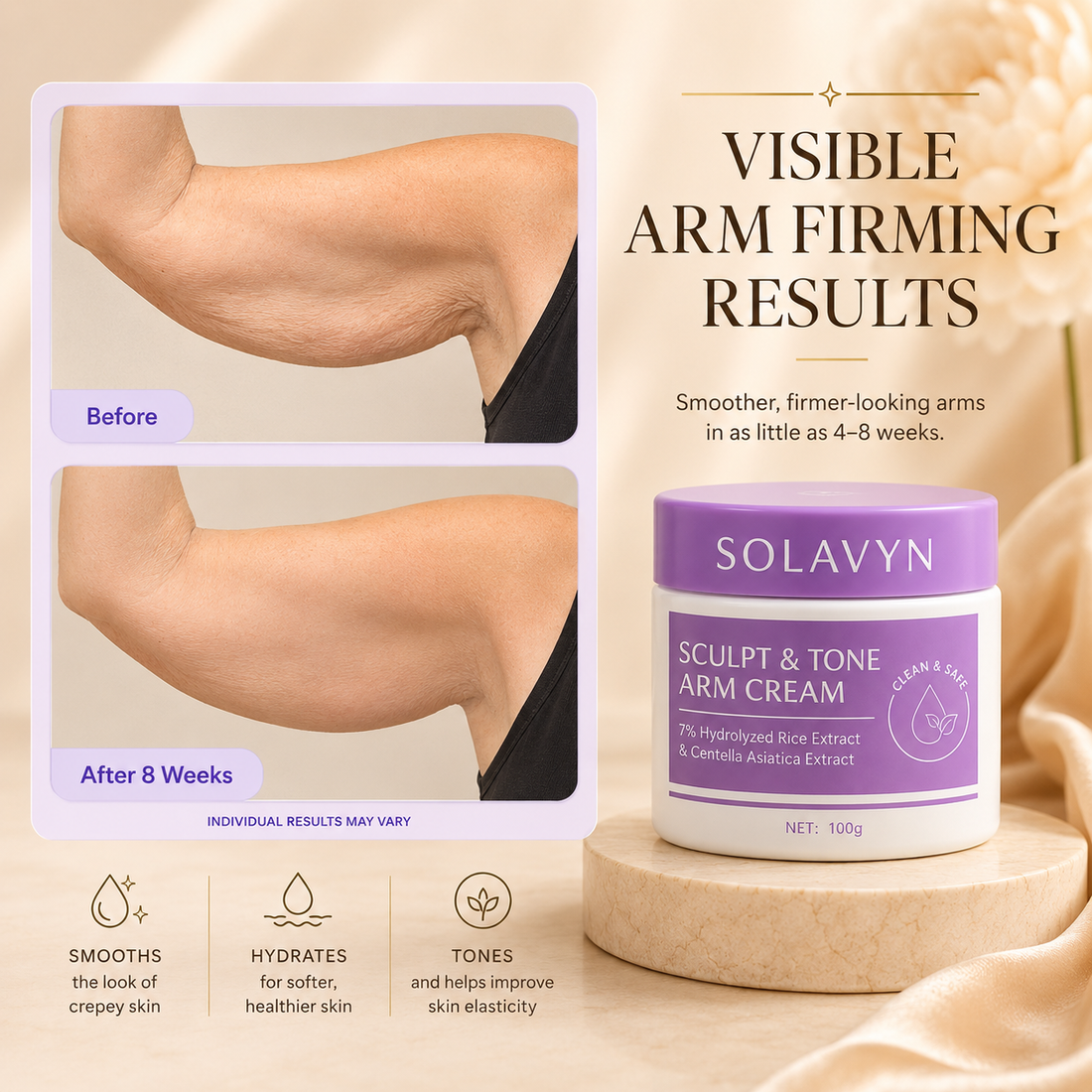 SOLAVYN Sculpt & Tone Arm Cream